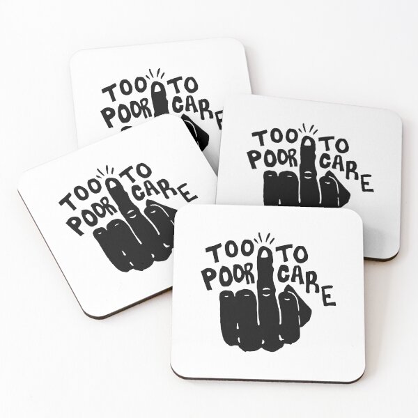 Item preview, FUCK TOO TO POOR GARE designed and sold by GPTrending.