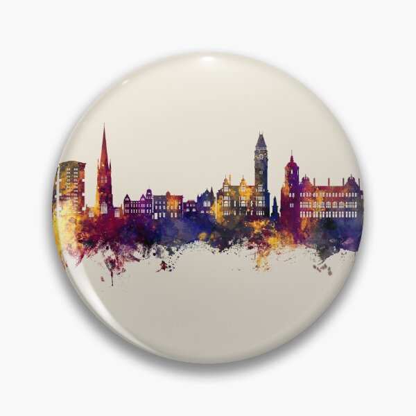 Item preview, Wakefield England Skyline designed and sold by ArtPrints.