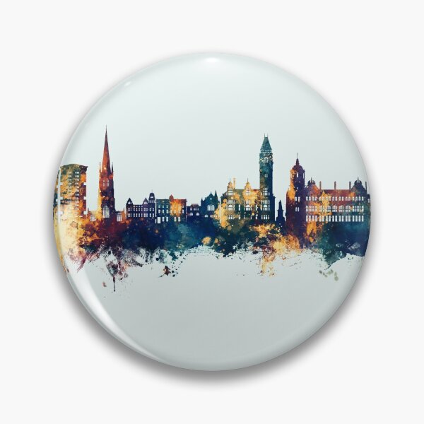 Item preview, Wakefield England Skyline designed and sold by ArtPrints.