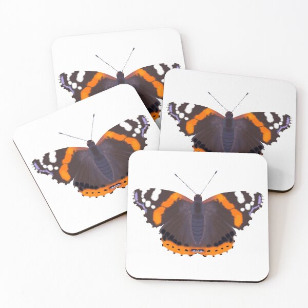 Item preview, Beautiful Red Admiral Butterfly designed and sold by KirstyNadineArt.