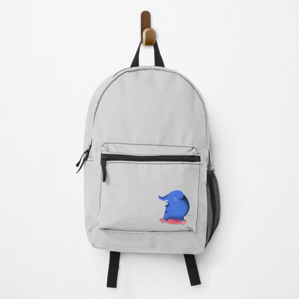 Item preview, happy elephant cartoon playing surf skate designed and sold by angyim.