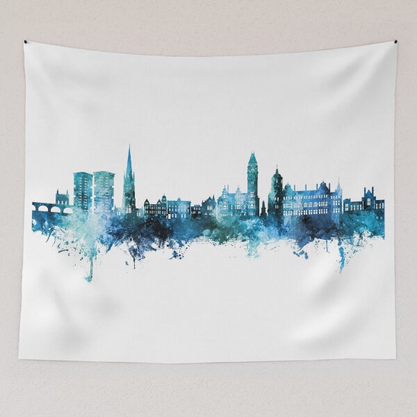Item preview, Wakefield England Skyline designed and sold by ArtPrints.