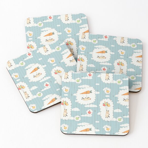 Item preview, Flying cute horses pattern designed and sold by Tayastore.