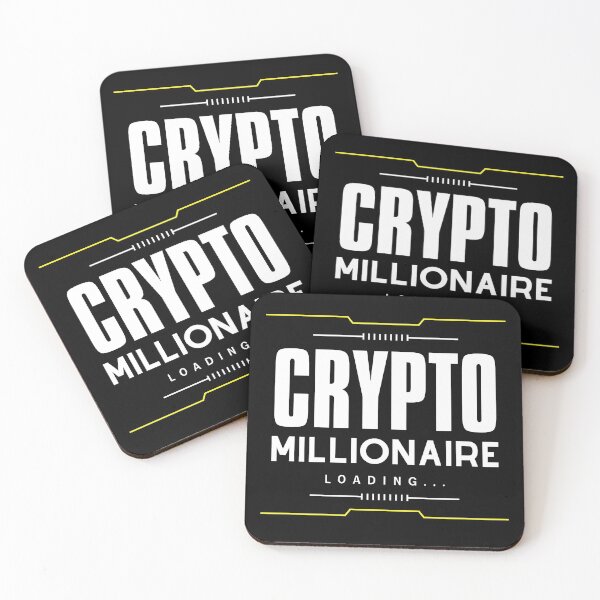 Item preview, Crypto Millionaire Loading, Crypto Currency designed and sold by ImBAEBAE7shop.