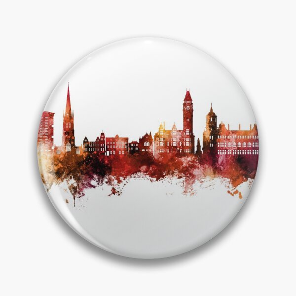 Item preview, Wakefield England Skyline designed and sold by ArtPrints.