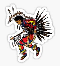 Men's Traditional Dancer Sticker