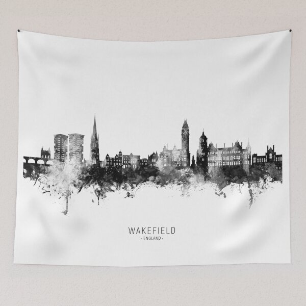 Item preview, Wakefield England Skyline designed and sold by ArtPrints.