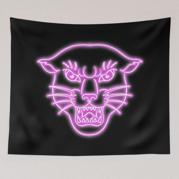Item preview, Panther Neon Sign Old School Tattoo designed and sold by trajeado14.