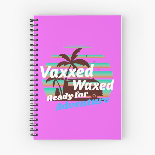 Item preview, Vaxxed and Waxed Adventure Vintage Design designed and sold by renderhouseart.