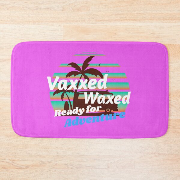 Item preview, Vaxxed and Waxed Adventure Vintage Design designed and sold by renderhouseart.