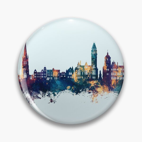 Item preview, Wakefield England Skyline designed and sold by ArtPrints.