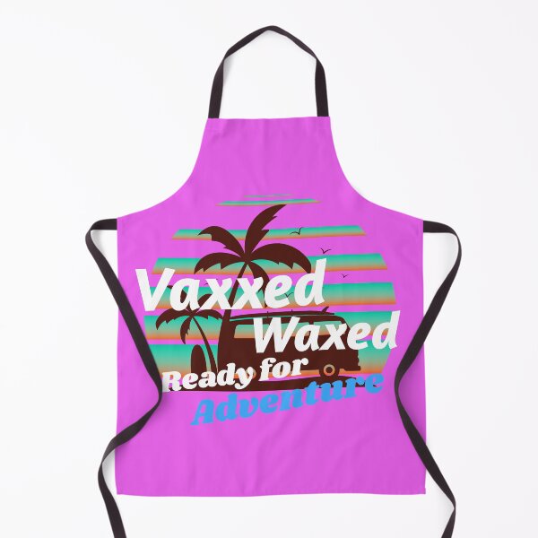 Item preview, Vaxxed and Waxed Adventure Vintage Design designed and sold by renderhouseart.