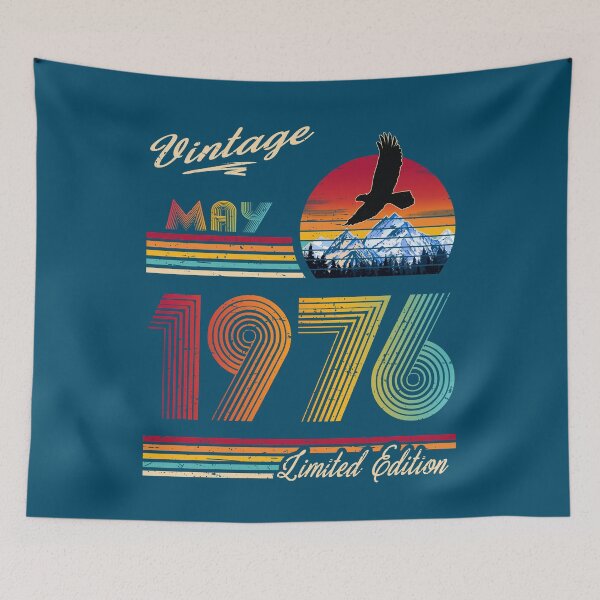 Item preview, May 1976 Birthday designed and sold by GreenSplash.