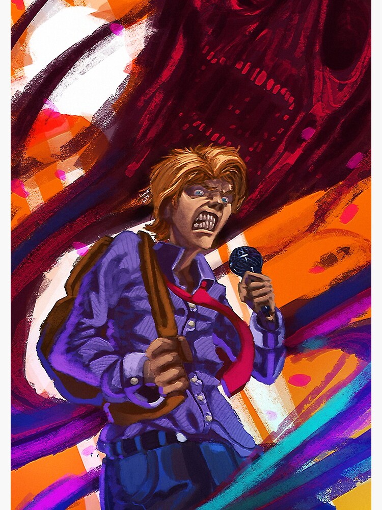 "Friday Night Funkin' Senpai Roses and Thorns" Spiral Notebook for