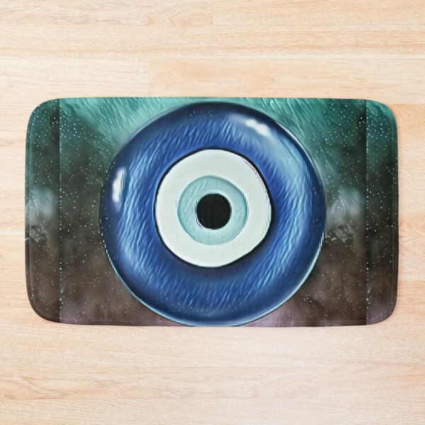 Item preview, Evil eye protection talisman galaxy  designed and sold by ICRainbowMoons.