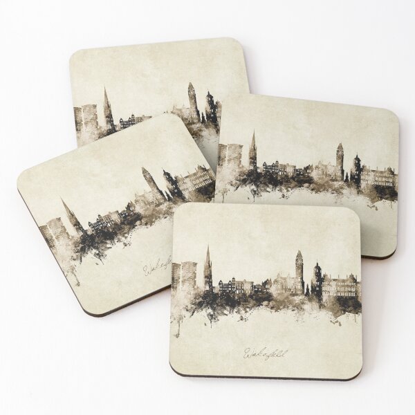Item preview, Wakefield England Skyline designed and sold by ArtPrints.