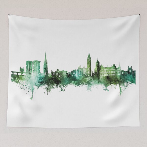Item preview, Wakefield England Skyline designed and sold by ArtPrints.