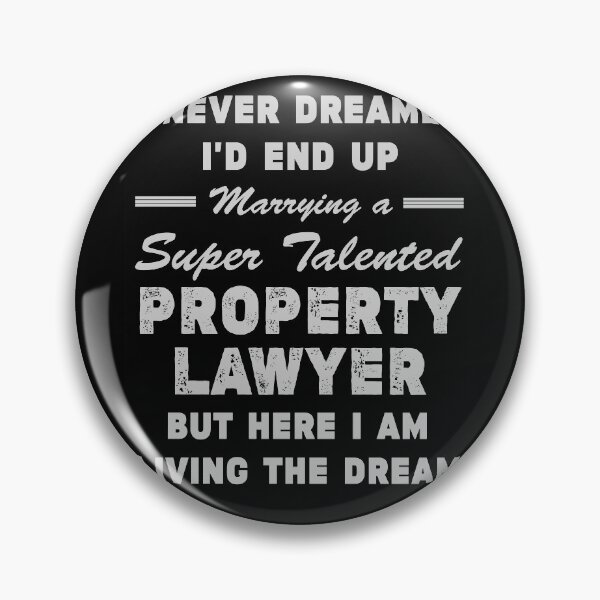 Item preview, Marrying a Super Talented Property Lawyer | Tee Shirt Gift Idea for Proud Husband or Wife of An Property Lawyer designed and sold by NewDayDesigns.