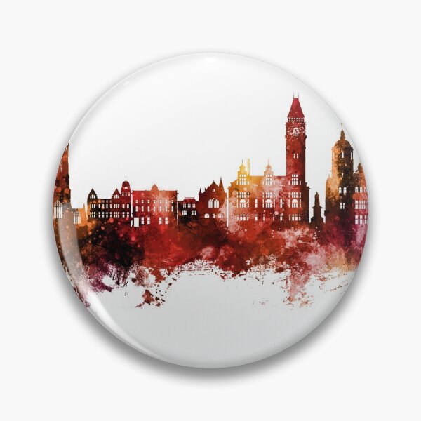 Item preview, Wakefield England Skyline designed and sold by ArtPrints.