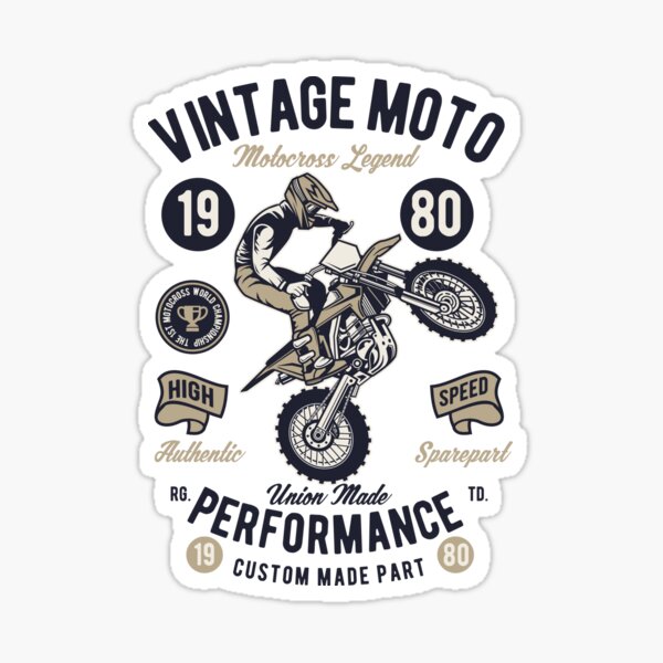 Item preview, Vintage Motocross 1980 designed and sold by Emil1993.