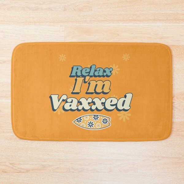Item preview, Relax I'm vaxxed and waxed vintage classic design designed and sold by renderhouseart.