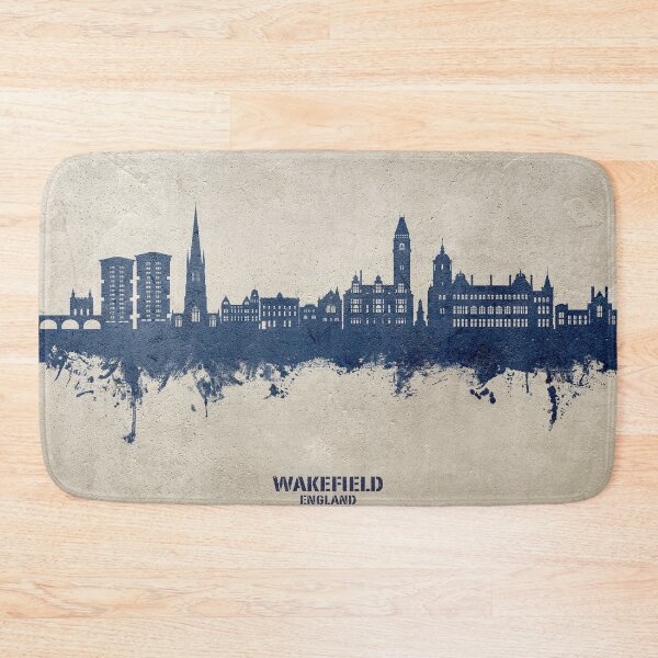 Artikelvorschau, Wakefield England Skyline entworfen und verkauft von ArtPrints.