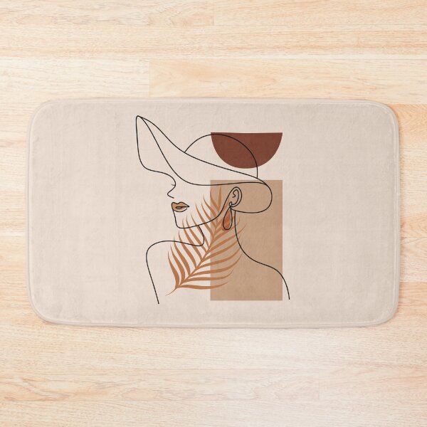 Item preview, Woman Abstract Face Line Art - minimalist boho designed and sold by MA DESIGNS.