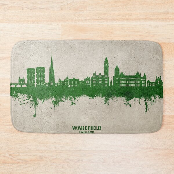 Artikelvorschau, Wakefield England Skyline entworfen und verkauft von ArtPrints.