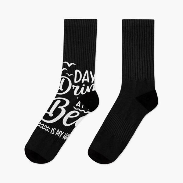 Item preview, Day Drinkin At The Beach Is My Happy Place designed and sold by ohmier.