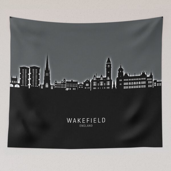 Item preview, Wakefield England Skyline designed and sold by ArtPrints.