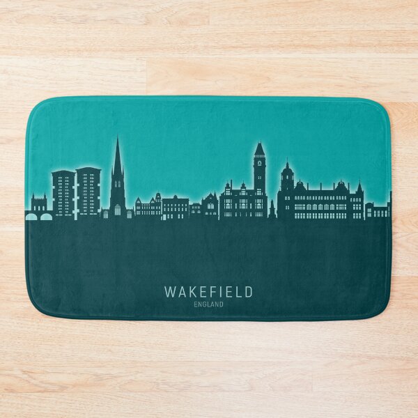 Artikelvorschau, Wakefield England Skyline entworfen und verkauft von ArtPrints.