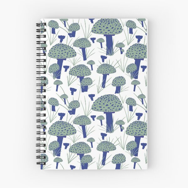 Aperçu de l'œuvre Champignon et herbe agaric mouche bleue créée et vendue par OneLook.