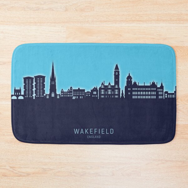 Artikelvorschau, Wakefield England Skyline entworfen und verkauft von ArtPrints.