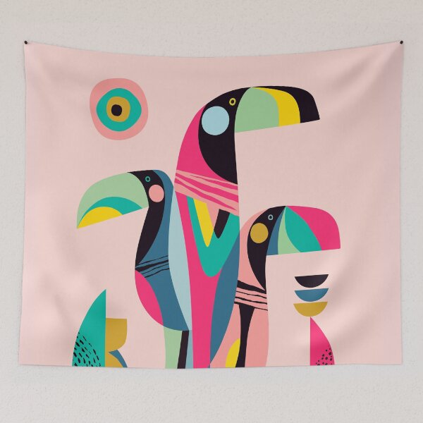 Item preview, Toucans designed and sold by RacheleeArt.