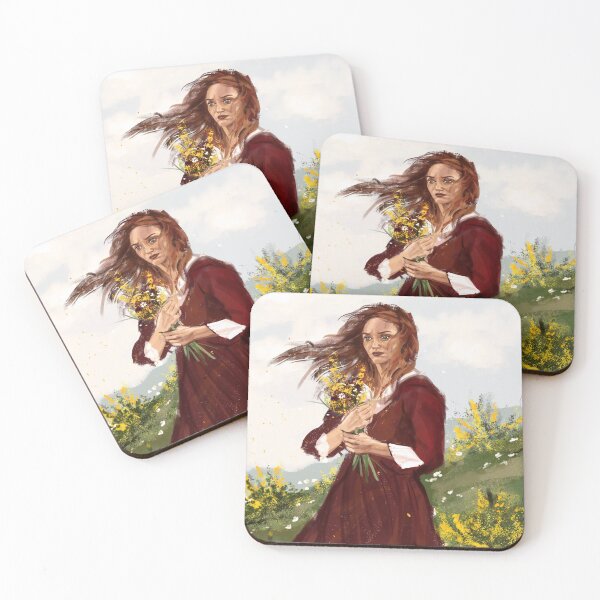 Item preview, Girl in flower field designed and sold by Sadaf Dalir.