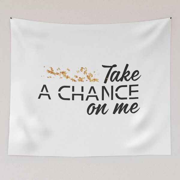 Item preview, take a chance on me designed and sold by Lamar-creats.