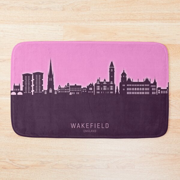 Artikelvorschau, Skyline von Wakefield, England entworfen und verkauft von ArtPrints.