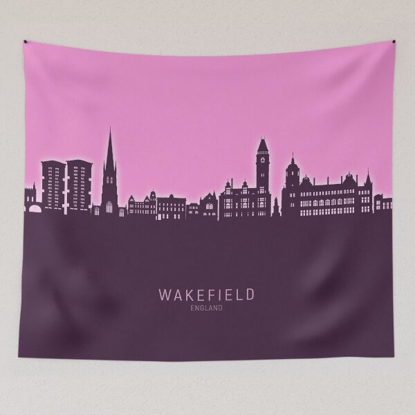 Item preview, Wakefield England Skyline designed and sold by ArtPrints.