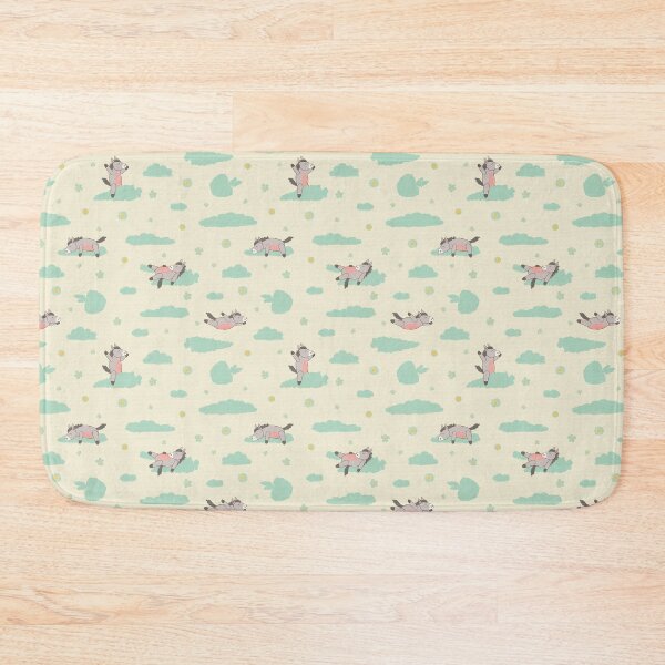 Item preview, Flying horses on clouds pattern designed and sold by Tayastore.