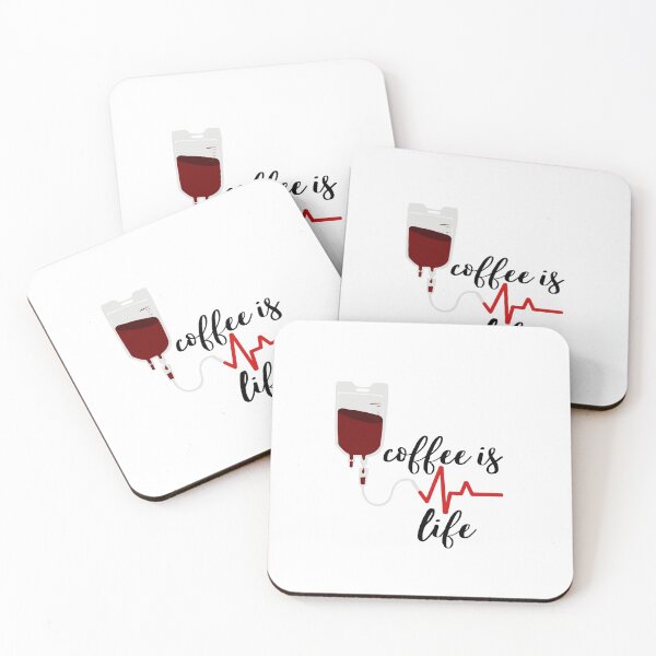 Item preview, COFFEE IS LIFE COFFEE MORNING LIFELINE CUP OF COFFEE designed and sold by CeraRoss.