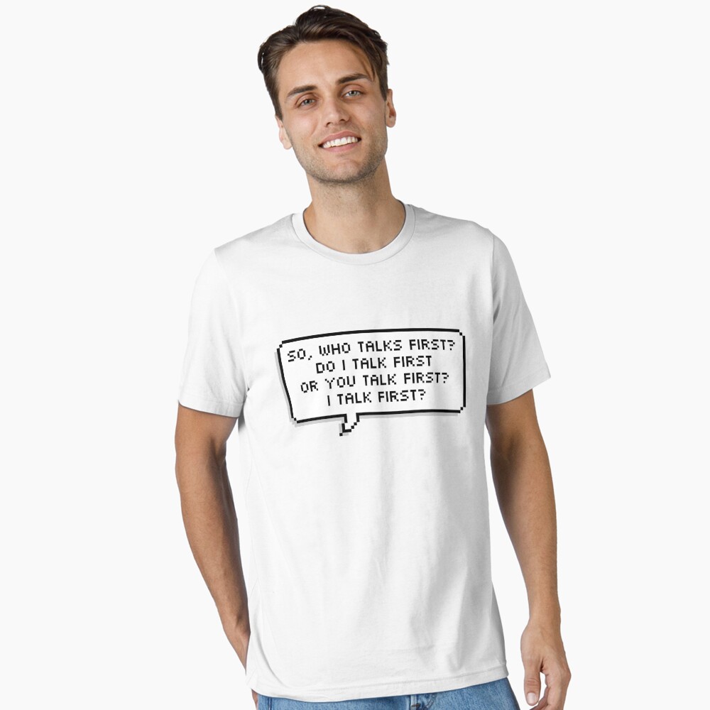 Vista previa del artículo con la obra «Camiseta esencial», diseñado y vendido por langleysmith.