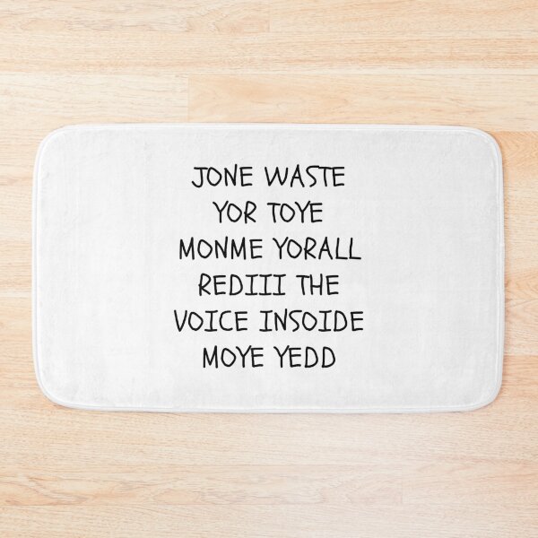 Item preview, Jone Waste Your Time  designed and sold by patriciavaldez.