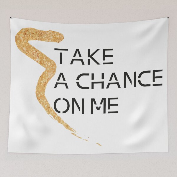 Item preview, take a chance on me designed and sold by Lamar-creats.