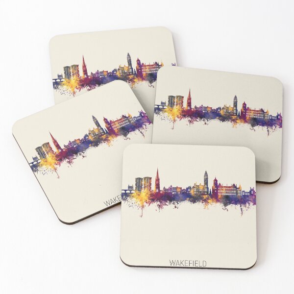 Item preview, Wakefield England Skyline designed and sold by ArtPrints.