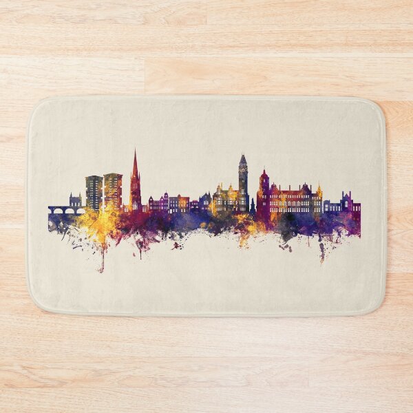 Artikelvorschau, Wakefield England Skyline entworfen und verkauft von ArtPrints.