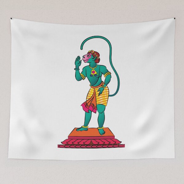 Item preview, Monkeyface god of power, lord Hanuman designed and sold by Gurunath Bhadekar.