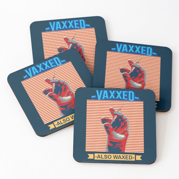 Item preview, Vaxxed and waxed vector colorful pfizer gang design designed and sold by renderhouseart.