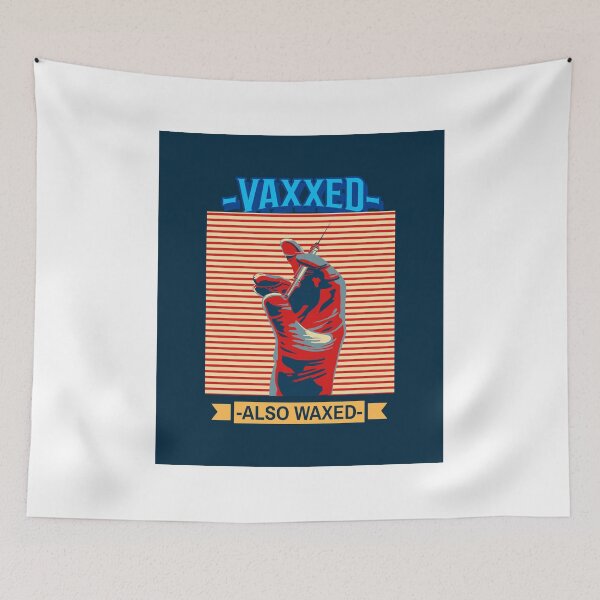 Item preview, Vaxxed and waxed vector colorful pfizer gang design designed and sold by renderhouseart.