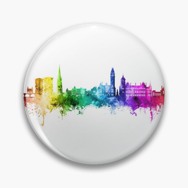 Item preview, Wakefield England Skyline designed and sold by ArtPrints.
