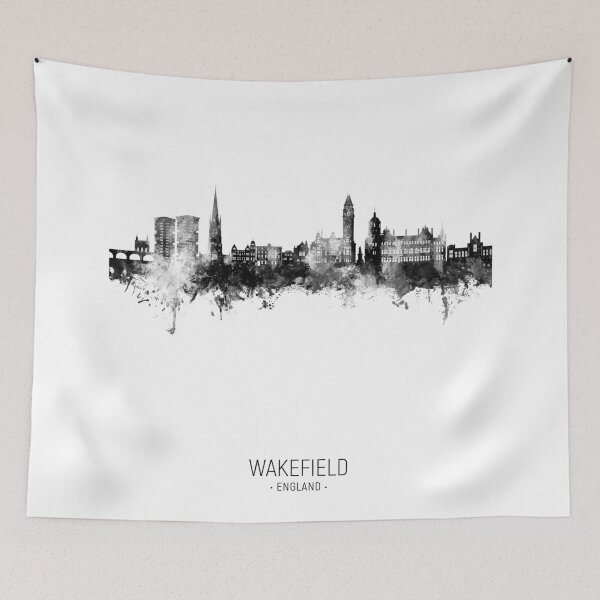 Item preview, Wakefield England Skyline designed and sold by ArtPrints.